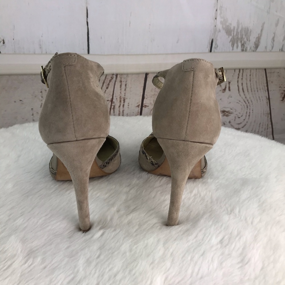 Jessica Simpson suede snake heels - Picture 3 of 6